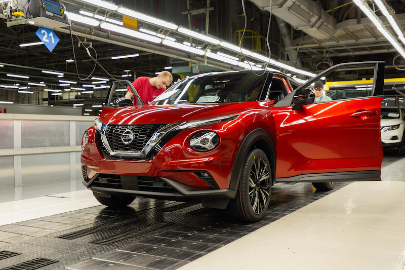 Sunderland, inizia la produzione della Nissan Juke Sunderland, inizia la produzione della Nissan Juke