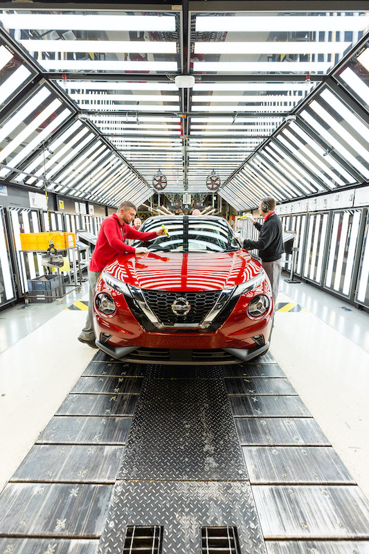 Sunderland, inizia la produzione della Nissan Juke Sunderland, inizia la produzione della Nissan Juke