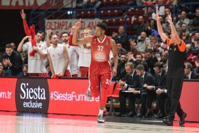 Olimpia Milano, prima vittoria in Eurolega: Zalgiris Kaunas ko al Forum