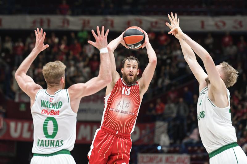 Olimpia Milano, prima vittoria in Eurolega: Zalgiris Kaunas ko al Forum Olimpia Milano, prima vittoria in Eurolega: Zalgiris Kaunas ko al Forum