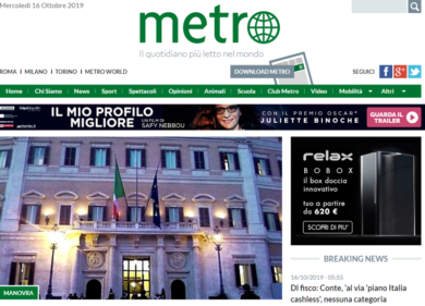 L’editore Farina punta sulle stamperie e mette in vendita Metro. Rumors