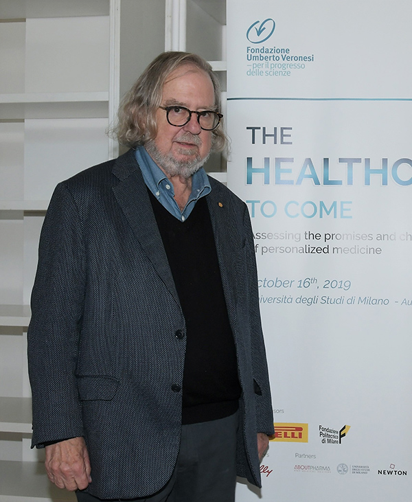 James Patrick Allison premio Nobel per la Medicina 2018 a Milano.