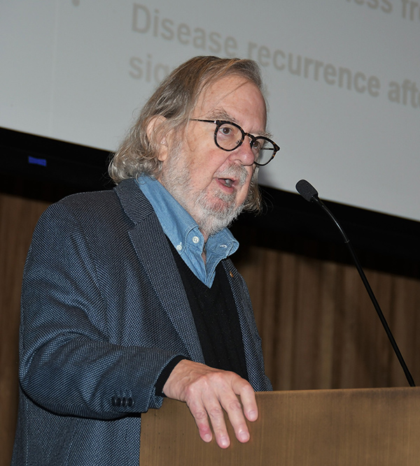 James Patrick Allison premio Nobel per la Medicina 2018 a Milano.