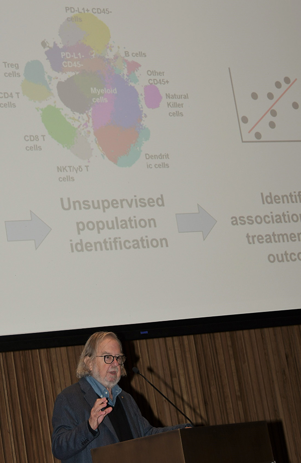 James Patrick Allison premio Nobel per la Medicina 2018 a Milano.