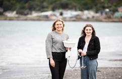 Le donne dell’innovazione Hannah Tilsley e Chamonix Stuart, Nah, Yeah Buoy