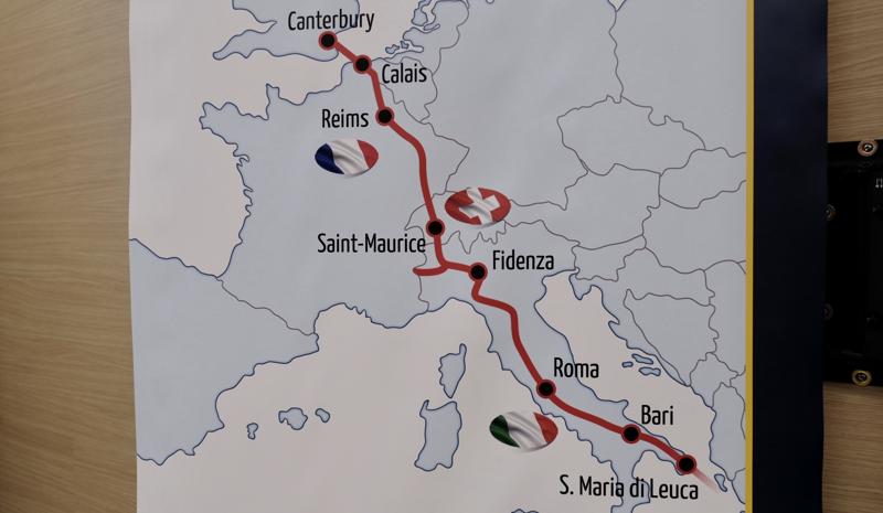 La Via Francigena del Sud è finalmente realtà La Via Francigena del Sud è finalmente realtà