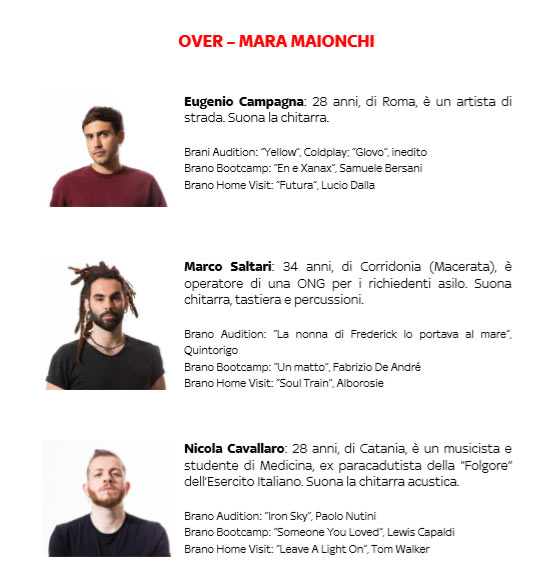 X FACTOR 2019 MARA MAIONCHI X FACTOR 2019 MARA MAIONCHI