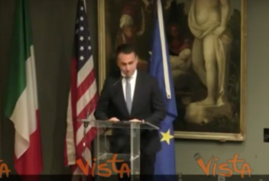DI Maio a Washington: prova d’inglese superata. VIDEO