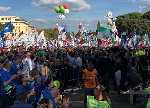 Manifestazione di Roma, Rizzi: “Forza Italia rappresenta il centrodestra” Manifestazione di Roma, Rizzi: “Forza Italia rappresenta il centrodestra”
