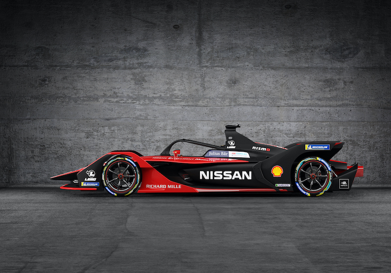 Formula E, Nissan svela la nuova livrea dell’auto da corsa Formula E, Nissan svela la nuova livrea dell’auto da corsa