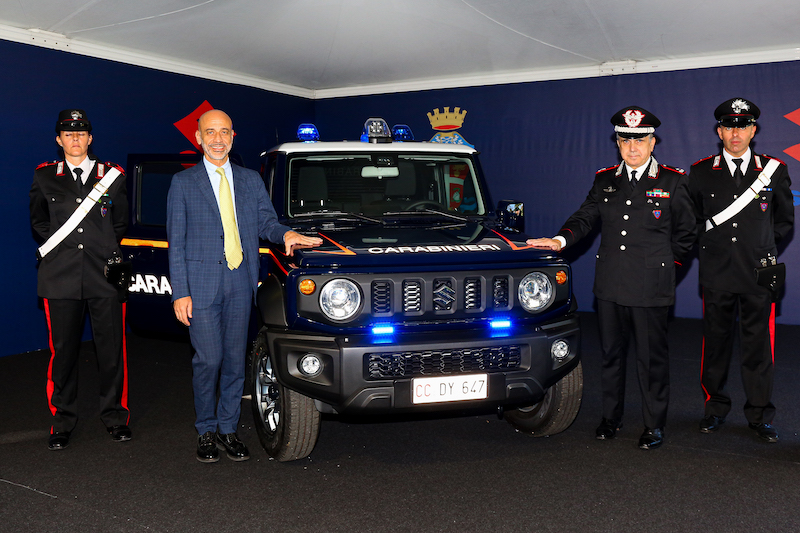 Suzuki JIMNY, al fianco dell’Ama dei Carabinieri Suzuki JIMNY, al fianco dell’Ama dei Carabinieri