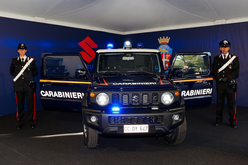 Suzuki JIMNY, al fianco dell’Ama dei Carabinieri Suzuki JIMNY, al fianco dell’Ama dei Carabinieri