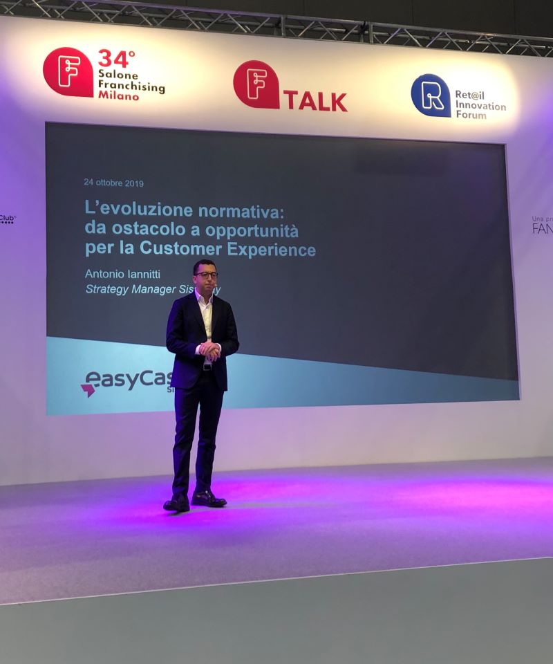 Galleria foto 'SisalPay primeggia al Salone del Franchising 2019 con EasyCassa' - foto 1
