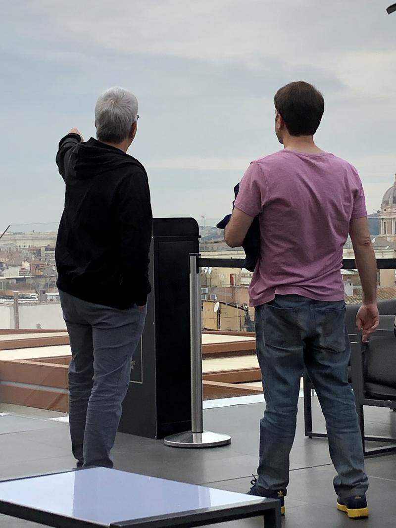 Vendola fa da Cicerone a Roma. Bye bye politica: ‘Adesso studio e faccio papà’ Vendola fa da Cicerone a Roma. Bye bye politica: ‘Adesso studio e faccio papà’