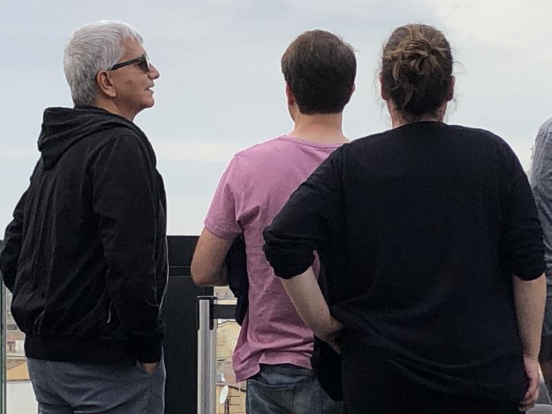 Vendola fa da Cicerone a Roma. Bye bye politica: ‘Adesso studio e faccio papà’ Vendola fa da Cicerone a Roma. Bye bye politica: ‘Adesso studio e faccio papà’