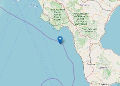 Terremoto Calabria: scossa magnitudo 4.4 paura a Scalea