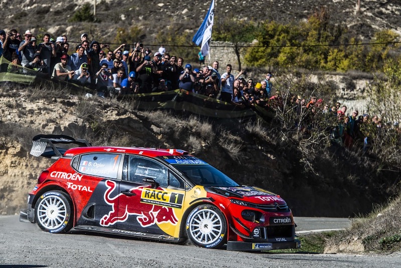 WRC, Rally di Spagna, La Citroen di Ogier – Ingrassia di nuovo in top 10 dopo WRC, Rally di Spagna, La Citroen di Ogier – Ingrassia di nuovo in top 10 dopo