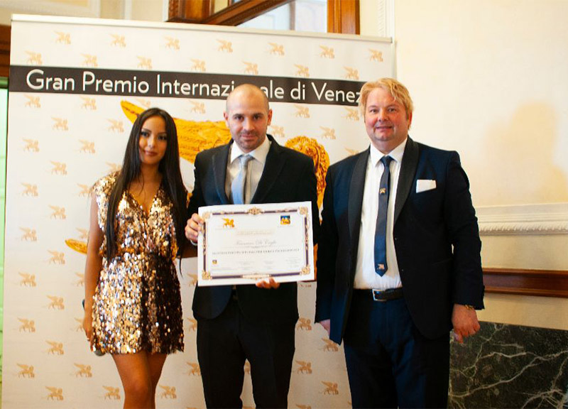 Al pizzaiolo Francesco Di Ceglie il Leone d’Oro per l’Imprenditoria Al pizzaiolo Francesco Di Ceglie il Leone d’Oro per l’Imprenditoria