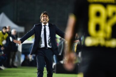 Inter vince a Brescia. Conte: “Strano 7 partite in 20 giorni”. E a Marotta…