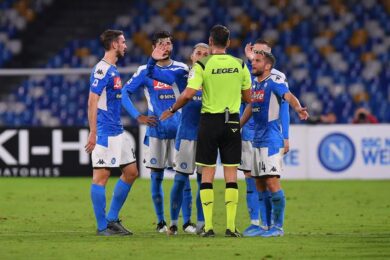Napoli-Atalanta 2-2, De Laurentiis furioso attacca Nicchi e Rizzoli