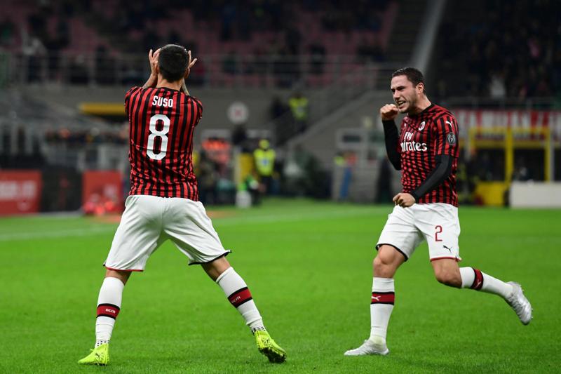 Milan-Spal 1-0, decide Suso. Pioli: “Champions? Tutto è possibile”