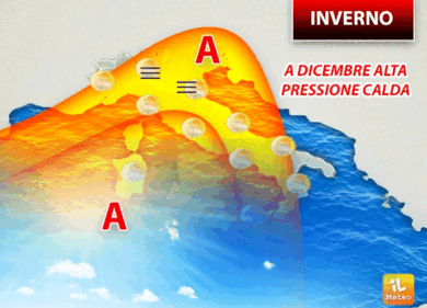 Meteo inverno, caldo sopra la norma. Clamoroso, niente freddo. Meteo choc