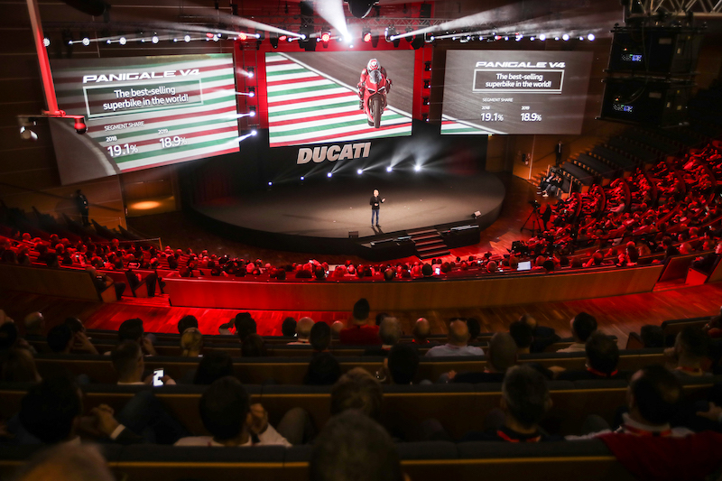 Ducati anticipa EICMA 2019 presentando a Rimini la gamma 2020 Ducati anticipa EICMA 2019 presentando a Rimini la gamma 2020