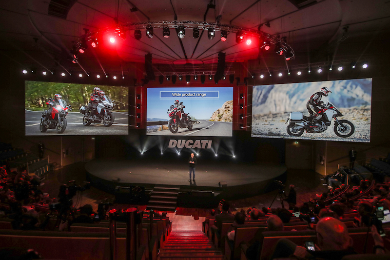 Ducati anticipa EICMA 2019 presentando a Rimini la gamma 2020 Ducati anticipa EICMA 2019 presentando a Rimini la gamma 2020