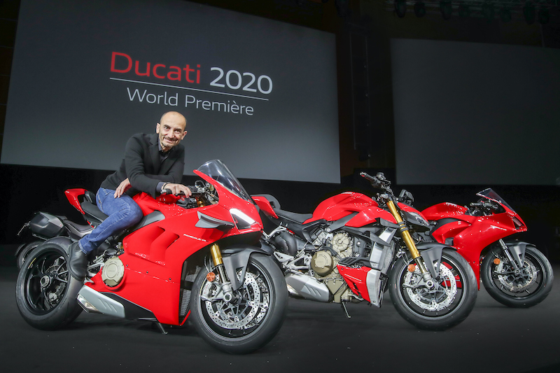 Ducati anticipa EICMA 2019 presentando a Rimini la gamma 2020 Ducati anticipa EICMA 2019 presentando a Rimini la gamma 2020