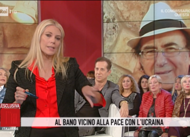 Al Bano a Storie italiane: “A Cellino sigleremo patto di pace con l’Ucraina”
