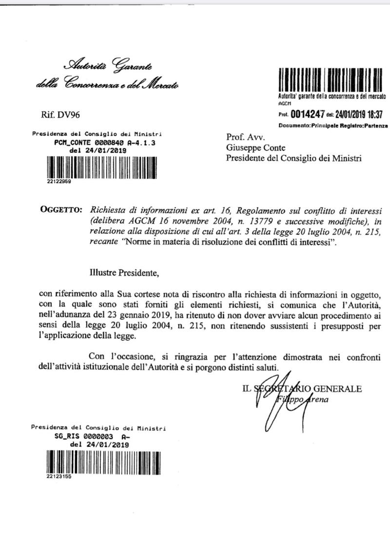“Fiber,incarico precedente alla premiership”.In esclusiva i documenti di Conte “Fiber,incarico precedente alla premiership”.In esclusiva i documenti di Conte