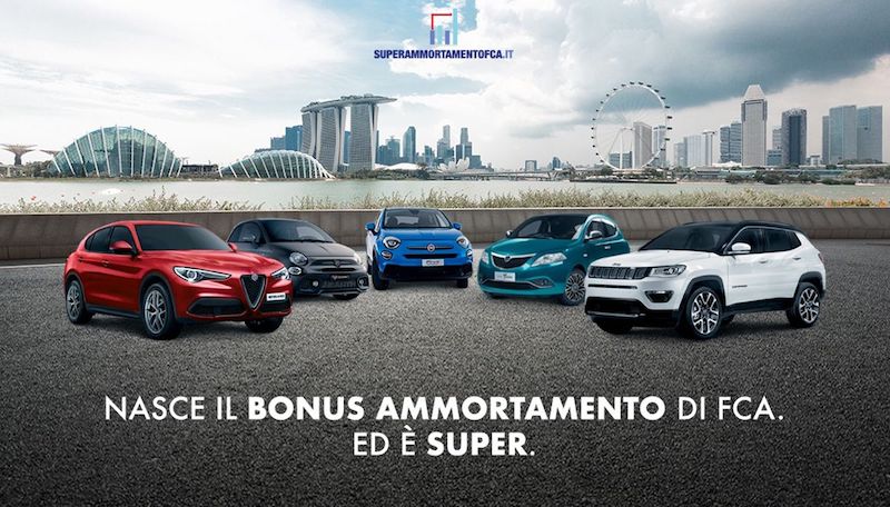 FCA lancia il Bonus Super Ammortamento per i professionisti FCA lancia il Bonus Super Ammortamento per i professionisti