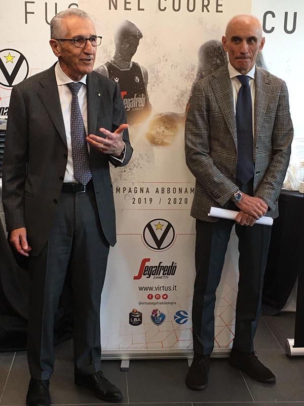 Alfasigma e Virtus Pallacanestro Bologna: insieme per Casa Virtus Alfasigma e Virtus Pallacanestro Bologna: insieme per Casa Virtus