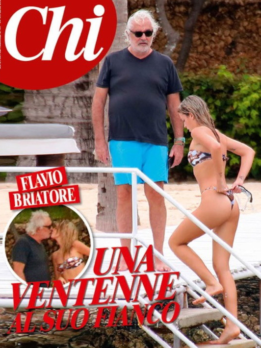 FLAVIO BRIATORE E BENEDETTA BOSI, CHI: “LA PASSIONE CONTINUA”