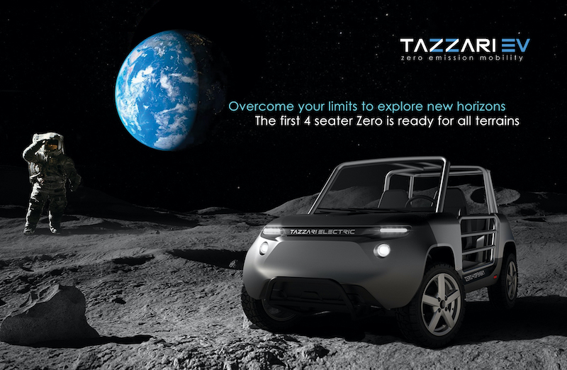 Tazzari a Eicma 2019 svela la ZERO 4 Opensky