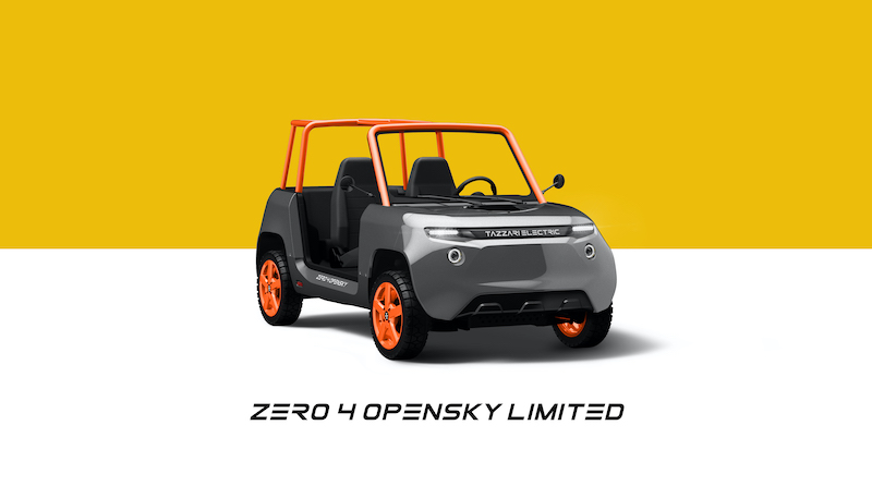 Tazzari a Eicma 2019 svela la ZERO 4 Opensky
