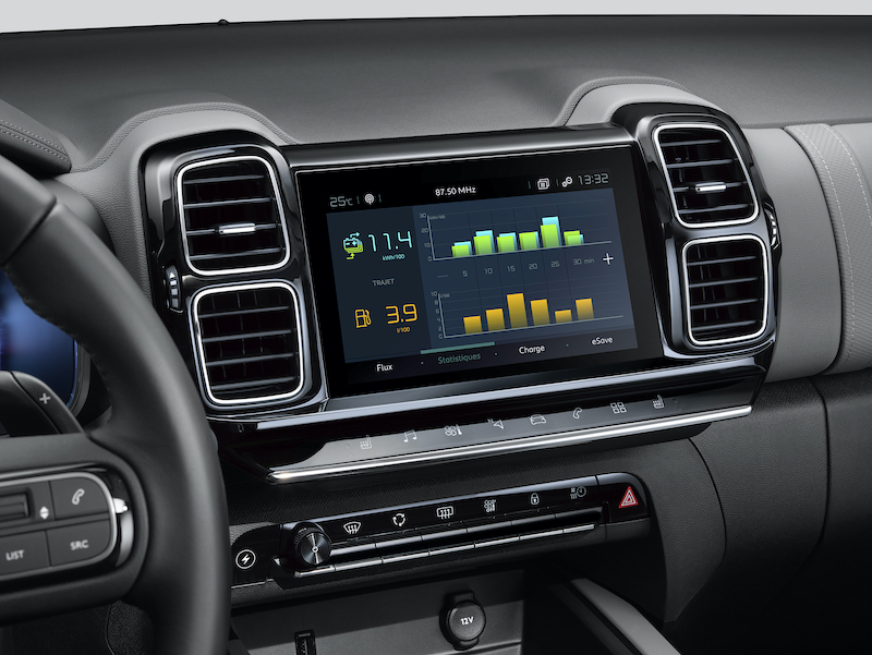 Nuovo Citroen  C5 Aircross Hybrid: il SUV di classe ë-Comfort