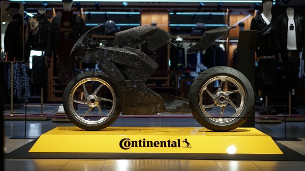Fuori Eicma, la moto ecocompatibile stampata in 3D di Continental. FOTO-VIDEO