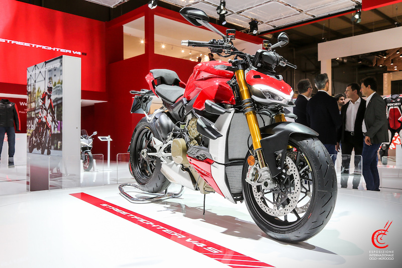 Ducati a EICMA presenta le nuove Panigale V2, Panigale V4 e Streetfighter V4