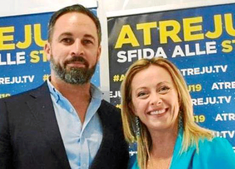 Abascal a Madrid, Meloni a Roma. I motivi del successo di Vox e FdI Abascal a Madrid, Meloni a Roma. I motivi del successo di Vox e FdI