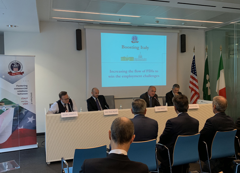 Galleria foto 'Investimenti Usa in Italia: l’incidenza su occupazione e crescita economica' - foto 1