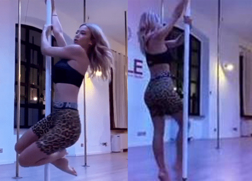 Diletta Leotta ad Affari: “La lezione di pole dance? Divertente, ma sono abbastanza negata..”