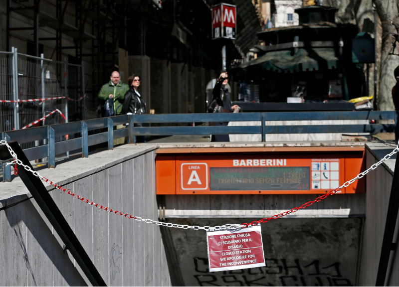 Metro Barberini, quando riapre? A dicembre ma si potrà solo uscire Metro Barberini, quando riapre? A dicembre ma si potrà solo uscire