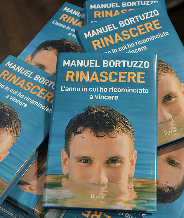 Manuel Bortuzzo presenta il suo libro RINASCERE di Rizzoli