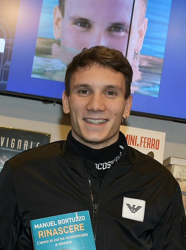 Manuel Bortuzzo presenta il suo libro RINASCERE di Rizzoli