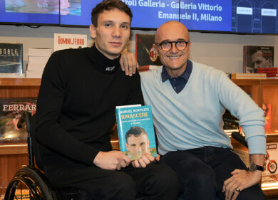 Manuel Bortuzzo presenta il suo libro RINASCERE di Rizzoli