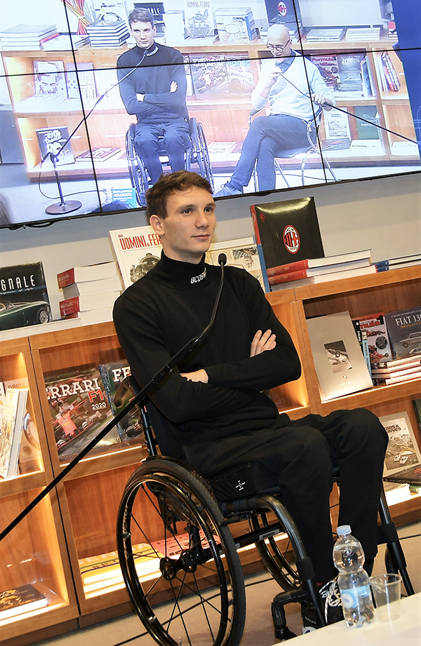 Manuel Bortuzzo presenta il suo libro RINASCERE di Rizzoli