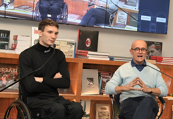 Manuel Bortuzzo presenta il suo libro RINASCERE di Rizzoli