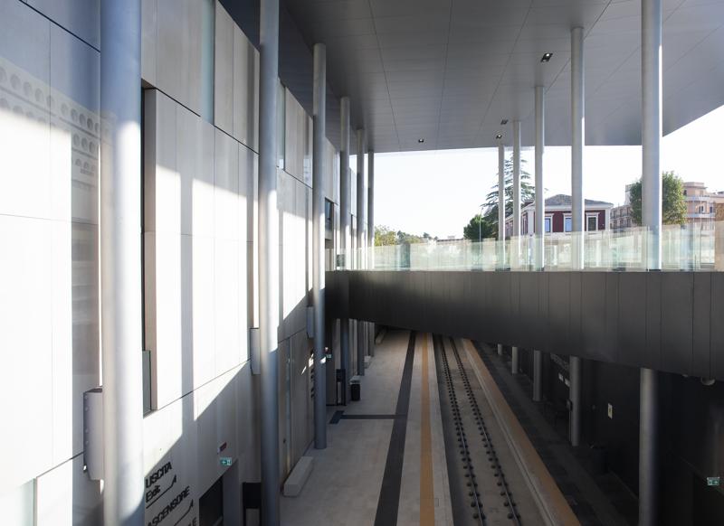 La meravigliosa stazione di Boeri a Matera, dopo la tempesta La meravigliosa stazione di Boeri a Matera, dopo la tempesta