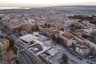 La meravigliosa stazione di Boeri a Matera, dopo la tempesta